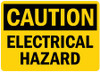 LYLE U4-1254-RD_10X7 SAFETY SIGN ELECTRICAL HAZARD 10IN.W