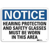 LYLE U5-1263-RA_14X10 NOTICESIGN RECYCLDREFLECALUM 14INWX10INH