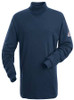 BULWARK SEK2NV RG XL FR LNG SLV MOCK TURTLENECK SHIRT NAVY XL