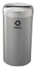 GLARO INC. P-1542SA-SA-P RECYCLING CONTAINER SILVER 23 GAL.