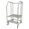 COTTERMAN 1002R2626A6E20B3C1P6 ROLLING LADDER STAND 2 STEPS 28IN.D.