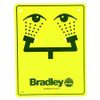 BRADLEY FIXTURES CORP. 114-051 SAFETY SIGN, EYEWASH