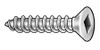 GRAINGER GLOBAL SOURCING 1WA80 METAL SCREW FLAT #8 2 1/2 L PK100