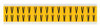 BRADY SPC ABSORBENTS 1520-V LETTER LABEL,V,3/4IN.HX9/16IN.W,VINYL