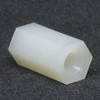 GRAINGER GLOBAL SOURCING 35HSP006 SPACER HEX NYLON 1/4 HEX 1/4 L PK10