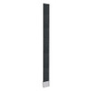 GLOBAL 40-90871253-9205 TOILET PARTITION PILASTER POLYMER BLACK