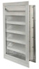 DAYTON 20UA07 INTAKE LOUVER FIXED DRAINABLE 12H X 12W
