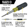 KLEIN TOOLS 32517 MULTI-BIT TAP TOOL DRIVER
