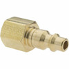 MSA SAFETY WORKS 630313 630313 PLUG QD BR 1/4FM NPT