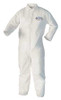 KLEENGUARD 37687 DISPOSABLE COVERALL,2XL,WHITE,ZIPPER