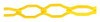 MR. CHAIN 53002-50 PLASTIC CHAIN 2IN X 50 FT. YELLOW