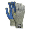 MCR SAFETY 93868XS CUT RESISTANT GLOVES, KEVLAR/STEEL, X-SM