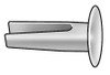 GRAINGER GLOBAL SOURCING 6LB84 SPLIT RIVET 9/64 PK50