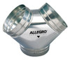 ALLEGRO INDUSTRIES, INC. 9550-Y DUCT TO DUCT CONNECTOR 12 IN W SLVR