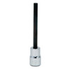 WILLIAMS BA-8LA 3/8  DR. LONG HEX BIT SKT, 1/4          