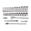 WILLIAMS MSB-29F 3/8 DR SKT/TOOL SET,12-PT,29-P          