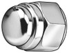 GRAINGER GLOBAL SOURCING MPB3777 CAP NUT 3/8-24 GR 2 STEEL CHROME PK5