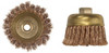 AMPCO SAFETY TOOLS CB-40-KT 4" .020 KNOT WIRE CUP BRUSH W/5/8"-11 T