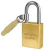 AMERICAN LOCK A41TAG PADLOCK KD 1-1/2 IN H 5 PIN BORON ALLOY