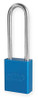 AMERICAN LOCK A1107KABLU D8965 LOCKOUT PADLOCK KA BLUE 1/4 IN DIA