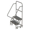 TRI-ARC KDSR102162 ROLLING LADDER 2 STEP STEEL SERRATED