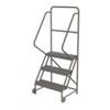 TRI-ARC KDTF103242 TILT AND ROLL LADDER 3 STEP SERRATED