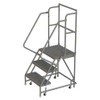 TRI-ARC KDSR103162-D2 ROLLING LADDER 3 STEP STEEL SERRATED