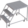 TRI-ARC WLAR003245-D5 LADDER,3-STEP,ALUMINUM