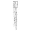 TRI-ARC WLFC1223 FIXED LADDER W/ SAFETY CAGE STEEL 22 FT.