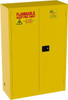 JAMCO PRODUCTS INC. BM45 2 DOOR 2 SHELF 45 GAL SAFETY CABINET FOR
