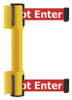 TENSATOR 896T2-35-STD-RIX-C BELT BARRIER 7-1/2FT. DANGER-DO NOT ENTR
