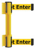 TENSATOR 896T2-35-MAX-YAX-C BELT BARRIER CAUTION-DO NOT ENTER YELLOW