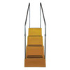 DPI T445-14 STEP STAND 4 STEPS POLYETHYLENE YELLOW