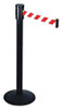 RETRACTA-BELT 321BA-RWD BELT BARRIER RED/WHITE ALUMINUM 40IN.