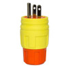 ERICSON 1510-PW6P-AM PLUG INDUSTRIAL 5-15P 15A 125VAC YELLOW