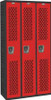 HALLOWELL AWA282-111 BOX LOCKER (3) WIDE (3) OPENINGS STEEL