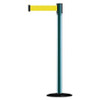 TENSABARRIER 890B-33-28-28-MAX-NO-Y5X-C SLIMLINE POST YELLOW GREEN POST FINISH