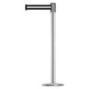 TENSABARRIER 890U-1S-1S-1S-MAX-NO-S3X-C SLIMLINE POST SATIN CHROME STEEL