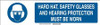 BRADY SPC ABSORBENTS 140757 SLIDER INSERT 23-7/8IN W TEXT AND SYMBOL