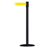 TENSABARRIER 890B-33-33-33-MAX-NO-Y5X-C SLIMLINE POST,YELLOW,BLACK POST FINISH