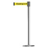 TENSABARRIER 890U-1P-1P-1P-MAX-NO-YCX-C SLIMLINE POST DARK GREEN SATIN BRASS