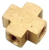GRAINGER GLOBAL SOURCING 706102-02 CROSS BRASS 1/8 IN. FNPT