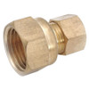 GRAINGER GLOBAL SOURCING 700066-0606 CONNECTOR LOW LEAD BRASS COMPXF 3/8IN