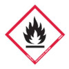 LABELMASTER GHIS0060 GHS FLAME LABEL 4INX4IN PAPER 100 LABELS