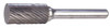 SGS PRO 10350 CARBIDE BUR CYLINDER 1IN. SINGLE CUT
