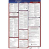 JJ KELLER 300-WA-3 LABORLAW POSTER FED/STA WA ENG 26INH 3YR