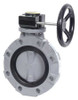 HAYWARD BYV22040A0VG000 BUTTERFLY VALVE CPVC FPM 4IN GEAR
