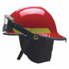 BULLARD PXSRDGFP2 FIRE HELMET ULTEM(R) RED FIRE PRO GOGGLE