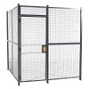 RAPIDWIRE 161682W WELDED PARTITION CAGE 16FT. 8INW 2 SIDED