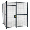 RAPIDWIRE 161648W WELDED PARTITION CAGE 16FT. 4INW 4 SIDED